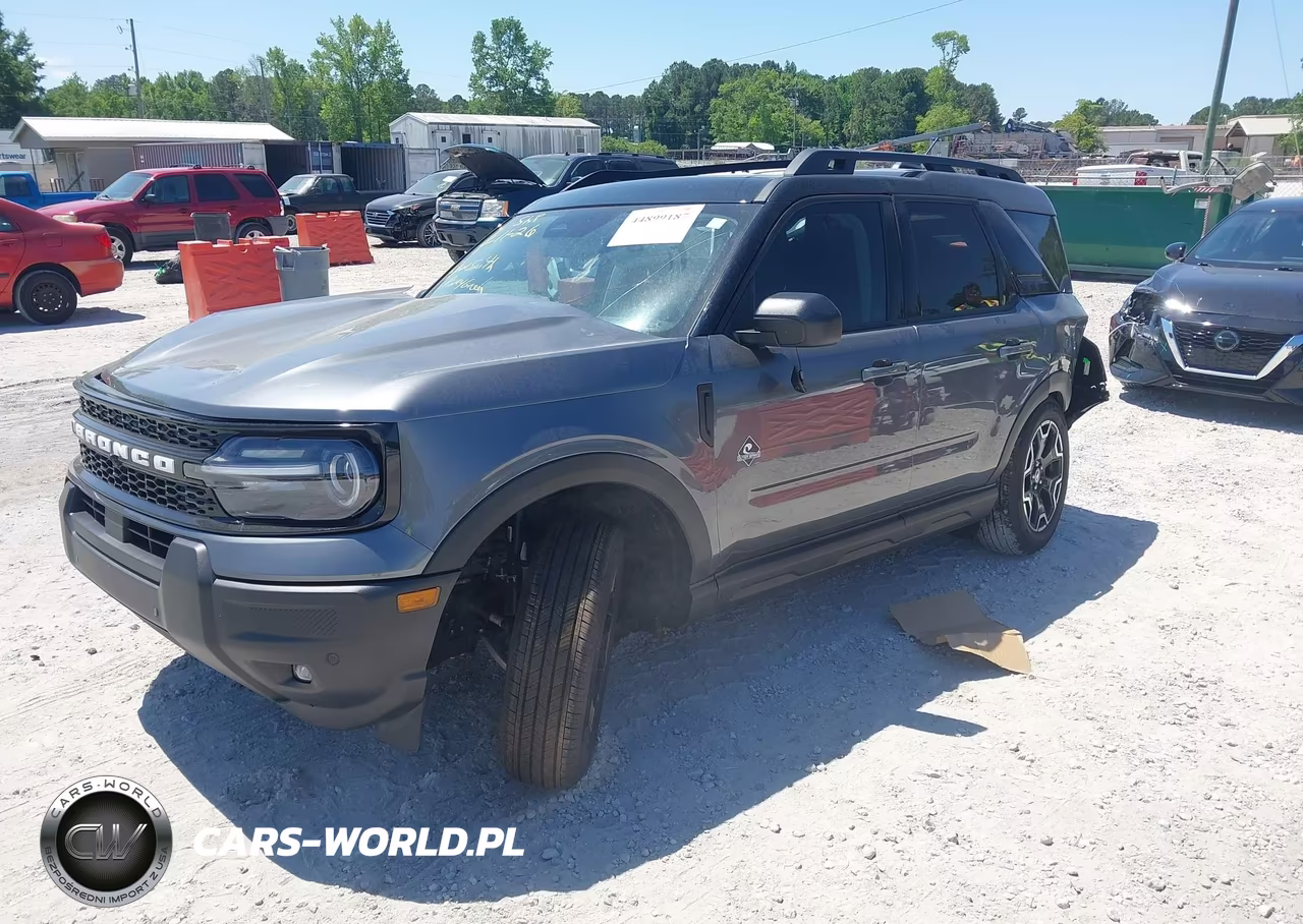 2025 Ford Bronco Sport Outer Banks VIN:3FMCR9CNXSRF02737 - 2
