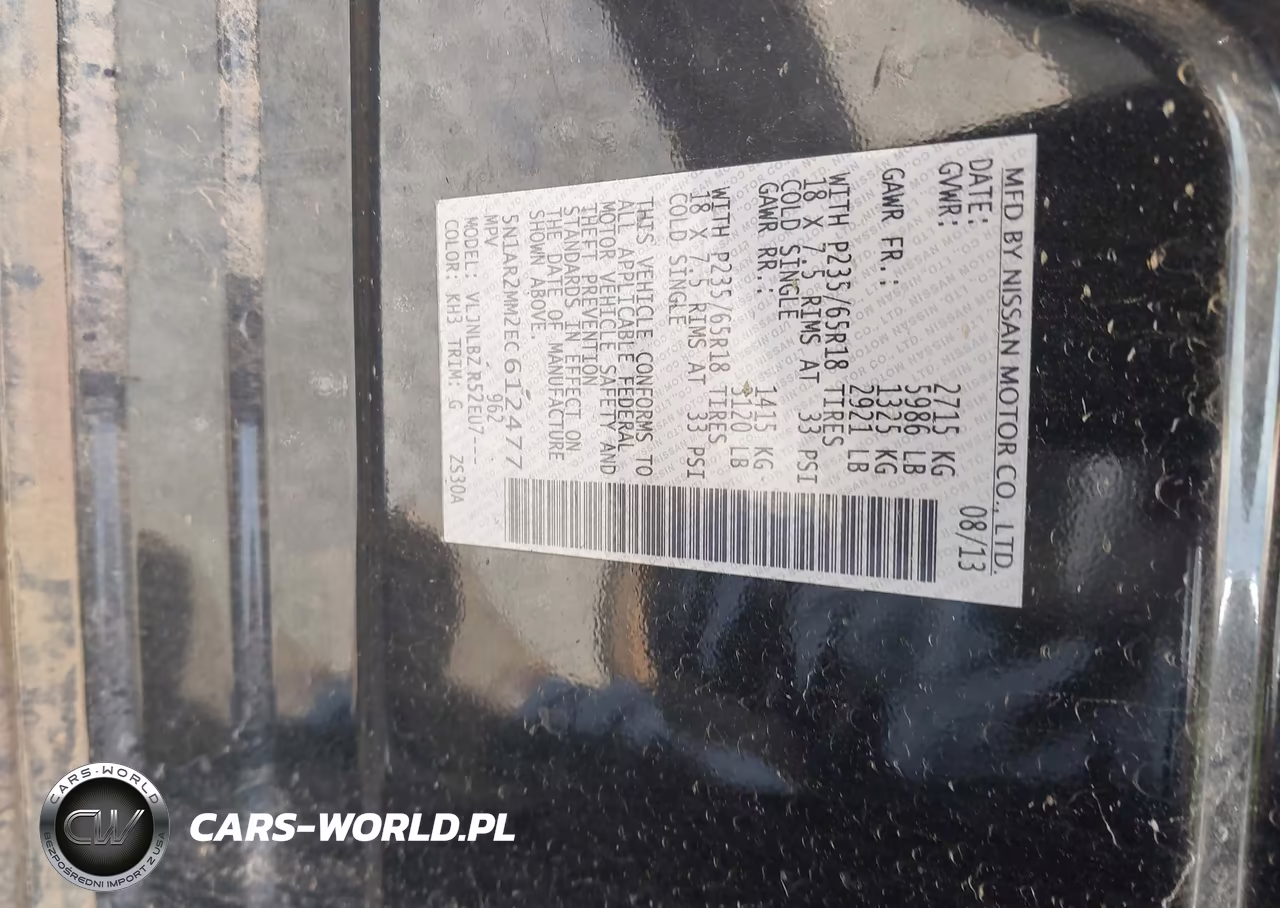 2014 Nissan Pathfinder S VIN:5N1AR2MM2EC612477 - 9