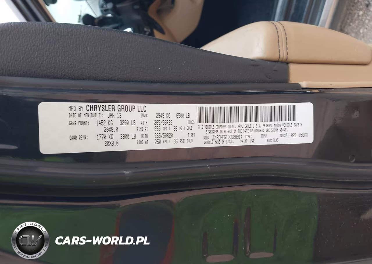 2013 Dodge Durango Citadel VIN:1C4RDHEG1DC628914 - 9