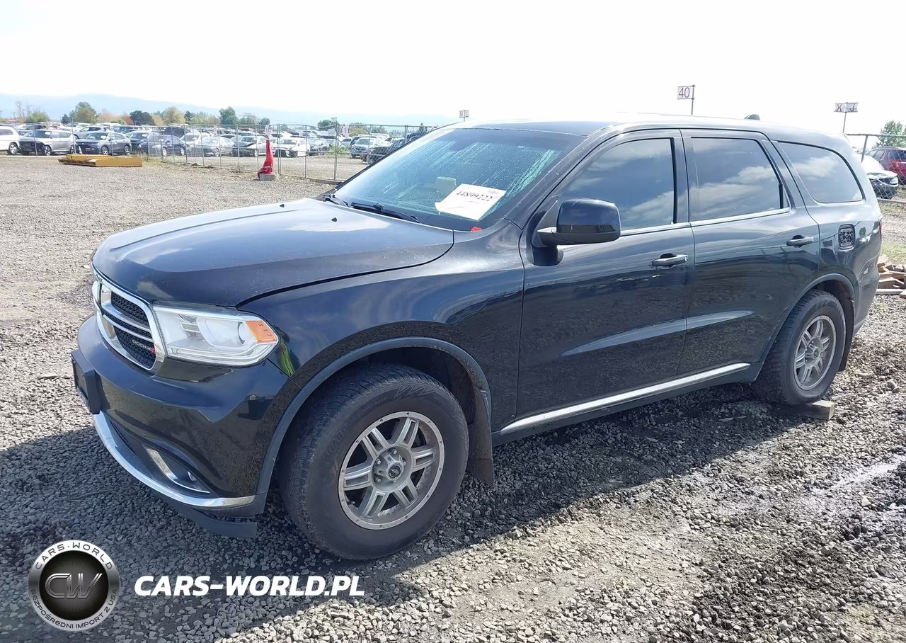 2015 Dodge Durango Sxt VIN:1C4RDJAG2FC786646 - 2