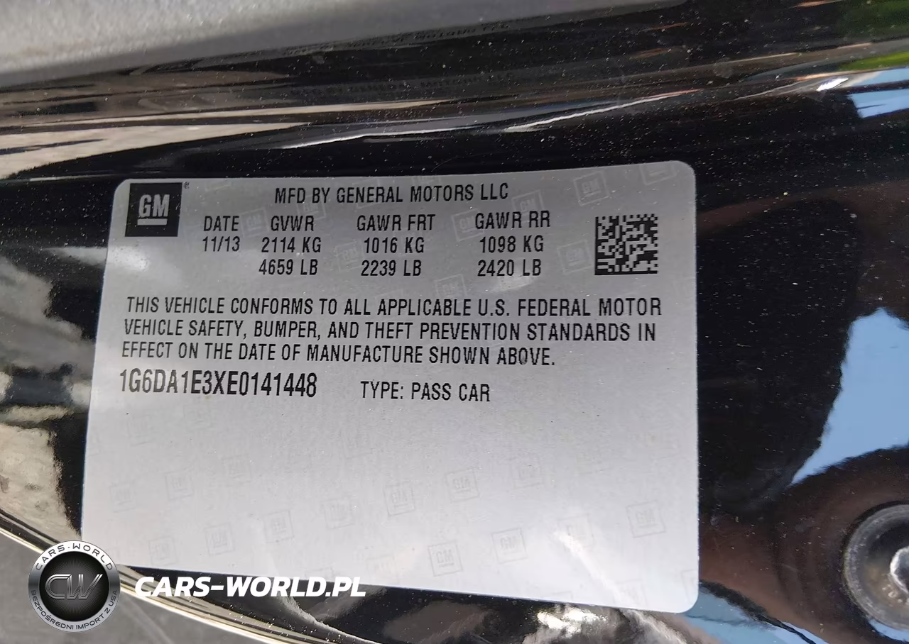 2014 Cadillac Cts Standard VIN:1G6DA1E3XE0141448 - 9