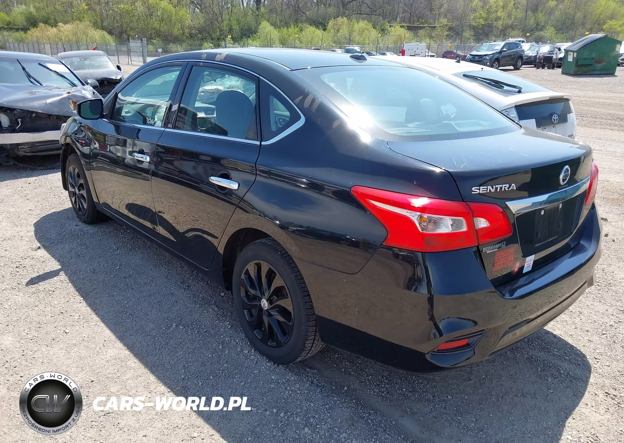 2018 Nissan Sentra Sv VIN:3N1AB7AP8JL649071 - 3