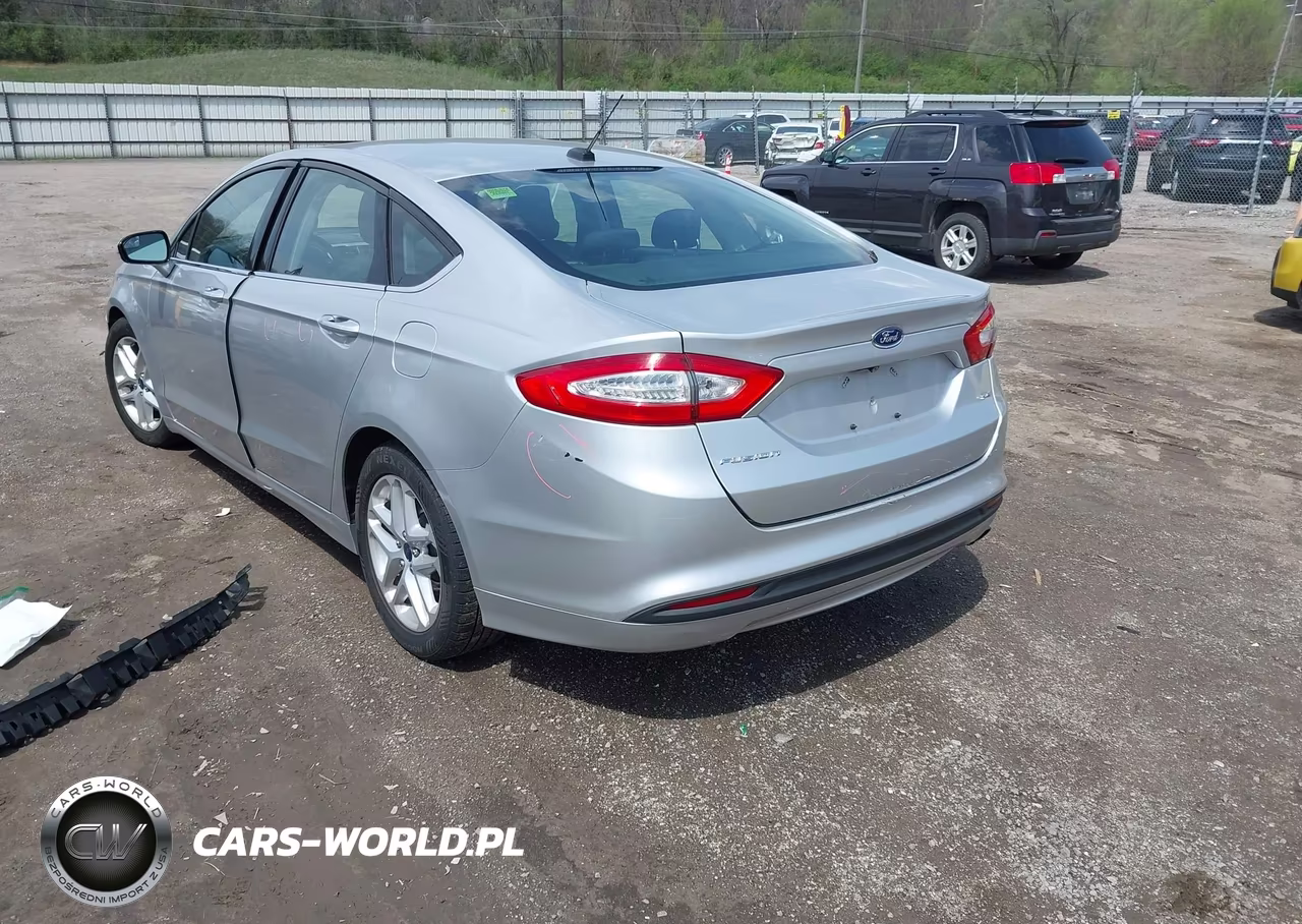 2016 Ford Fusion Se VIN:3FA6P0H70GR306851 - 3