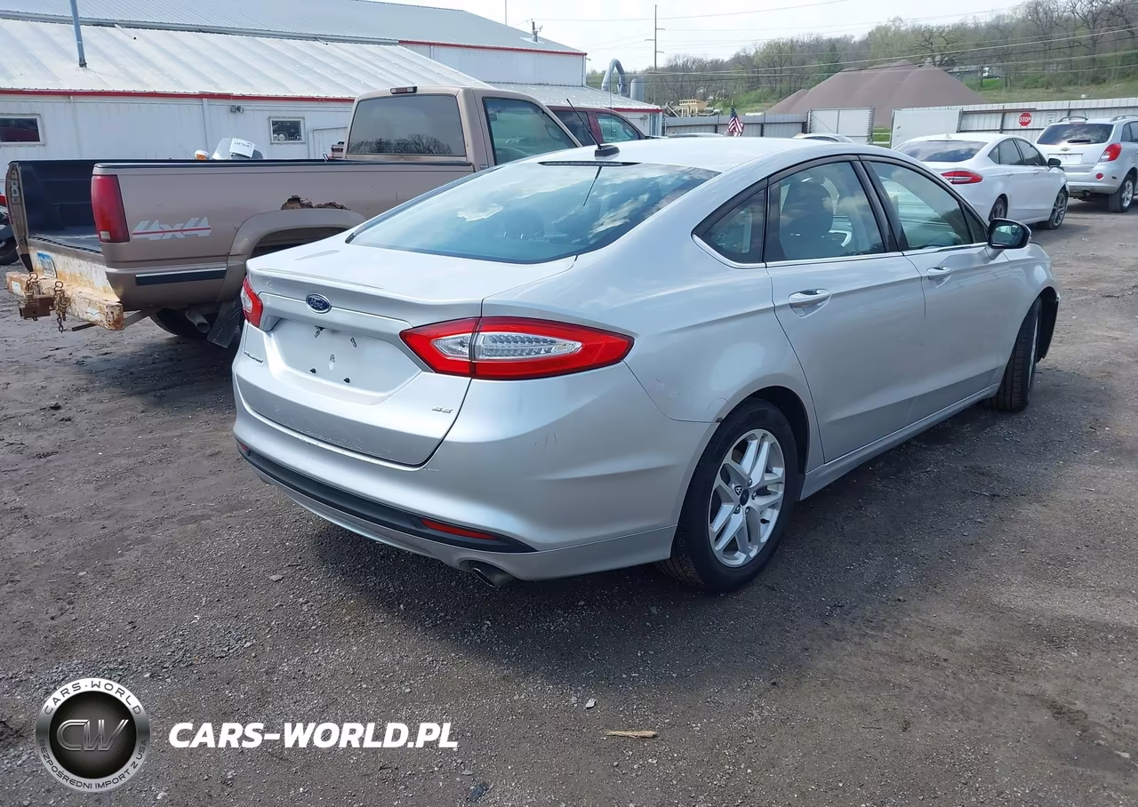 2016 Ford Fusion Se VIN:3FA6P0H70GR306851 - 4