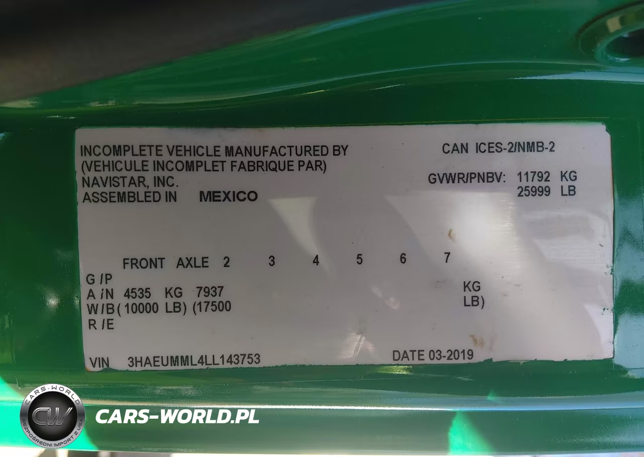 2020 International Mv VIN:3HAEUMML4LL143753 - 8