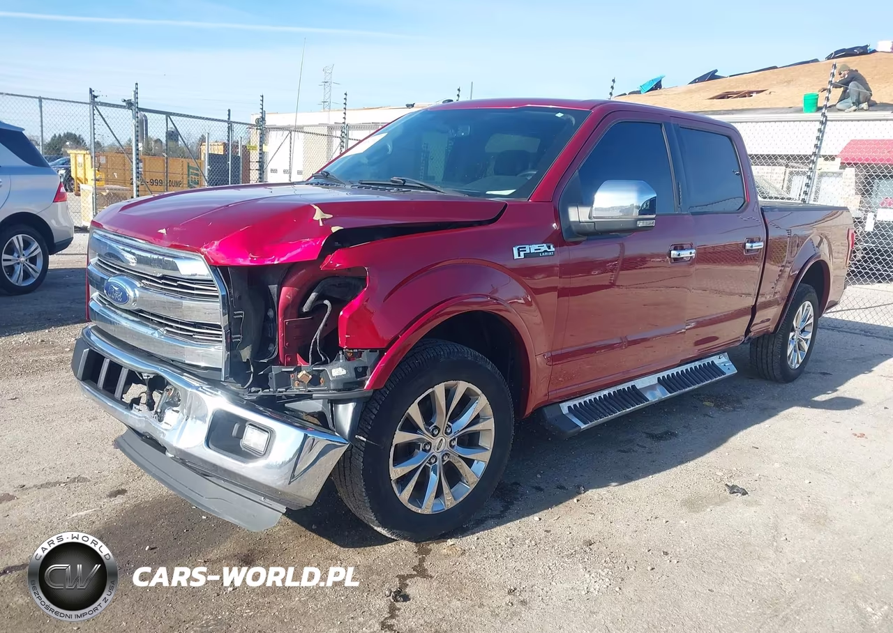2016 Ford F-150 Lariat VIN:1FTFW1EFXGKF00595 - 2