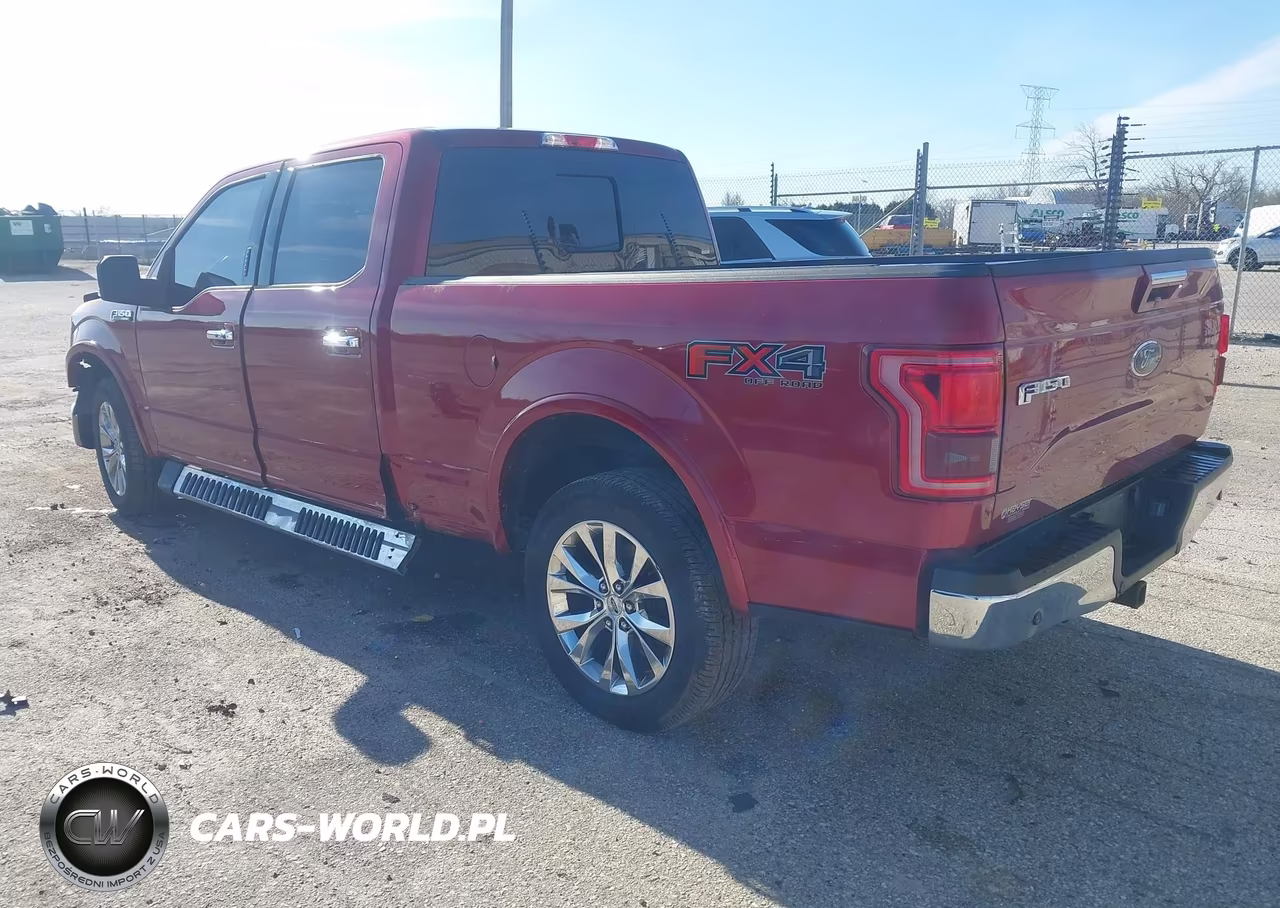 2016 Ford F-150 Lariat VIN:1FTFW1EFXGKF00595 - 3
