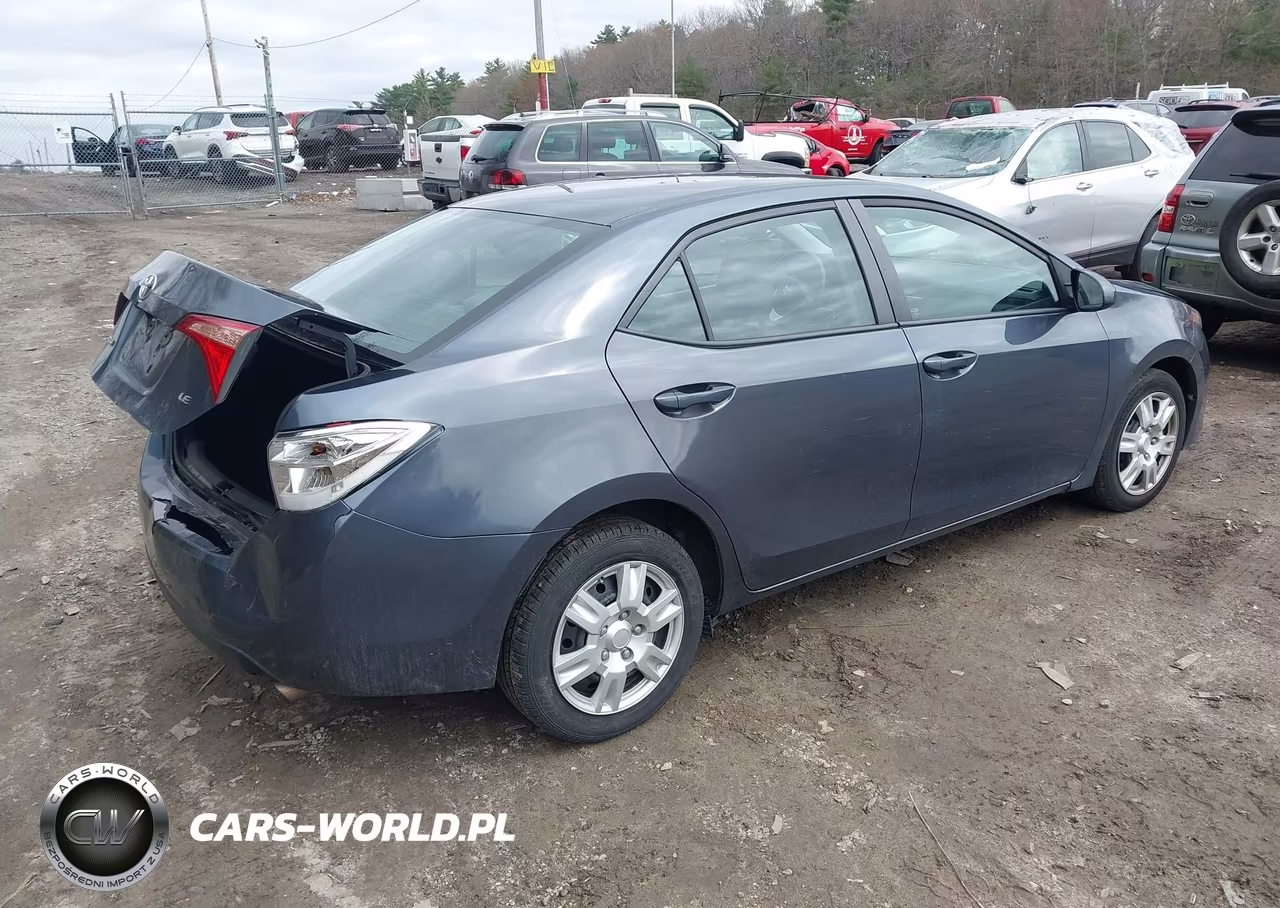 2017 Toyota Corolla Le VIN:2T1BURHE2HC859478 - 4