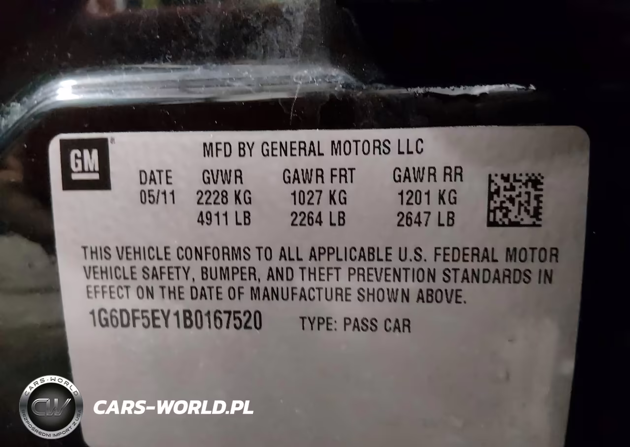 2011 Cadillac Cts Luxury VIN:1G6DF5EY1B0167520 - 9
