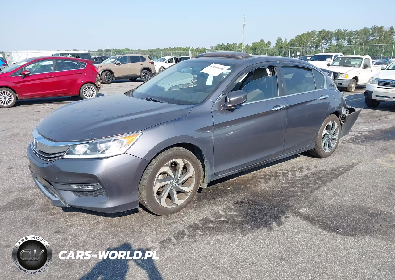 2016 Honda Accord Ex VIN:1HGCR2F70GA206198 - 2