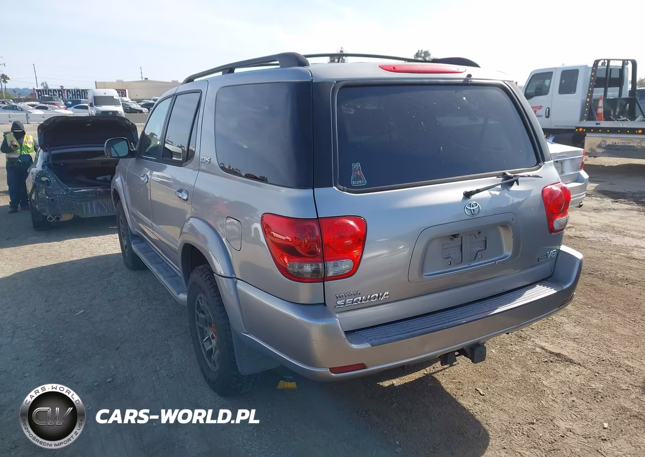 2006 Toyota Sequoia Sr5 V8 VIN:5TDZT34A86S278766 - 3