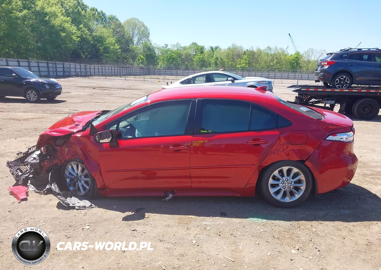 2021 Toyota Corolla Le VIN:JTDVPMAEXMJ132637 - 14