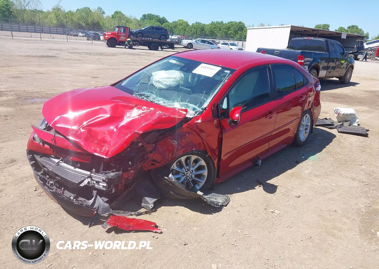 2021 Toyota Corolla Le VIN:JTDVPMAEXMJ132637 - 2