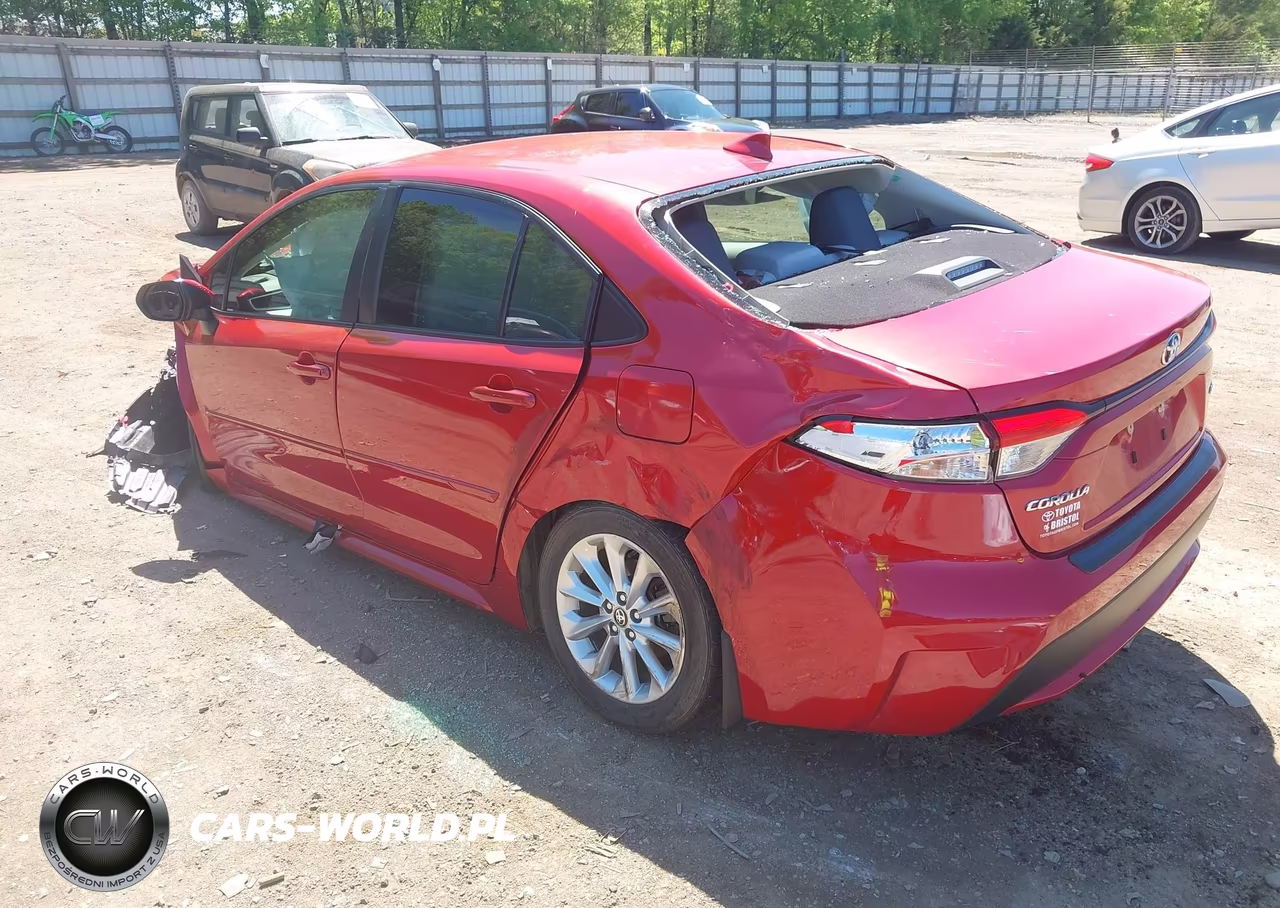 2021 Toyota Corolla Le VIN:JTDVPMAEXMJ132637 - 3