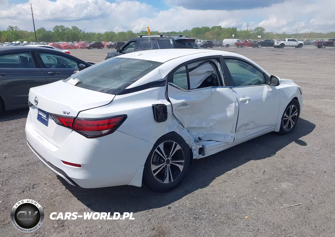 2023 Nissan Sentra Sv Xtronic Cvt VIN:3N1AB8CVXPY235741 - 4
