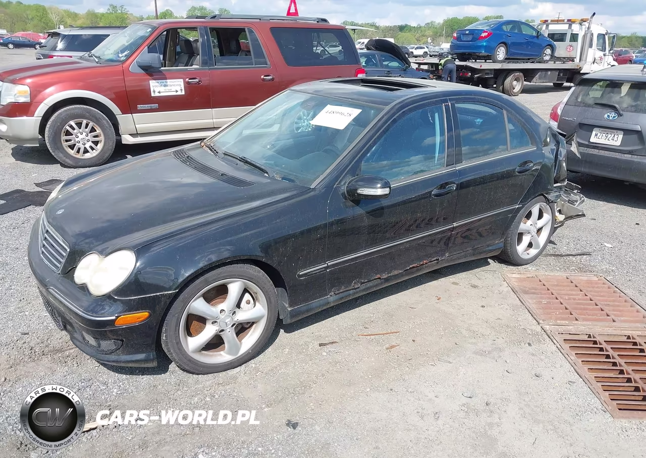 2006 Mercedes-Benz C 230 Sport VIN:WDBRF52H16F818816 - 2