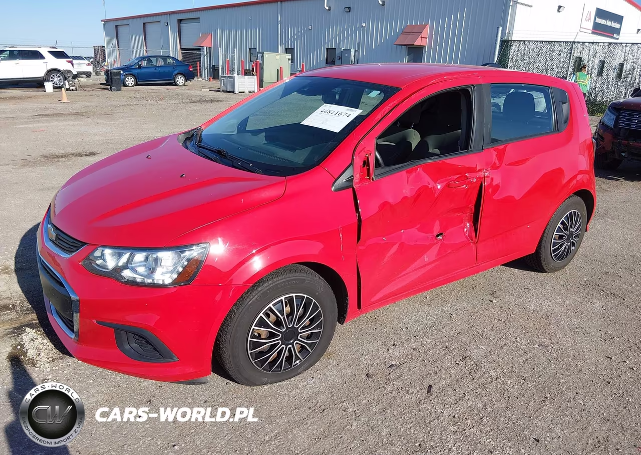 2020 Chevrolet Sonic Fwd 1Fl 5-Door VIN:1G1JG6SB8L4125111 - 2