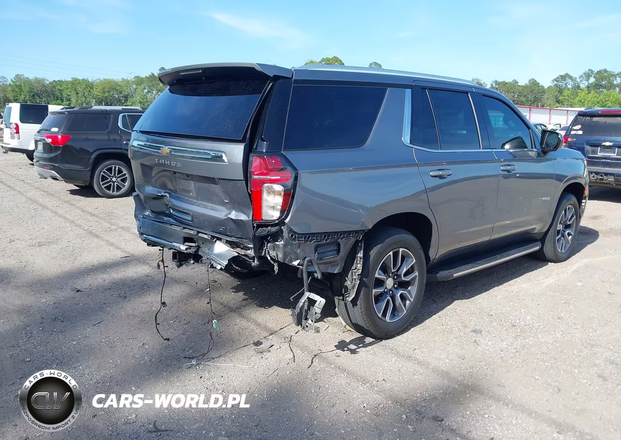 2021 Chevrolet Tahoe 2Wd Lt VIN:1GNSCNKD7MR329848 - 4