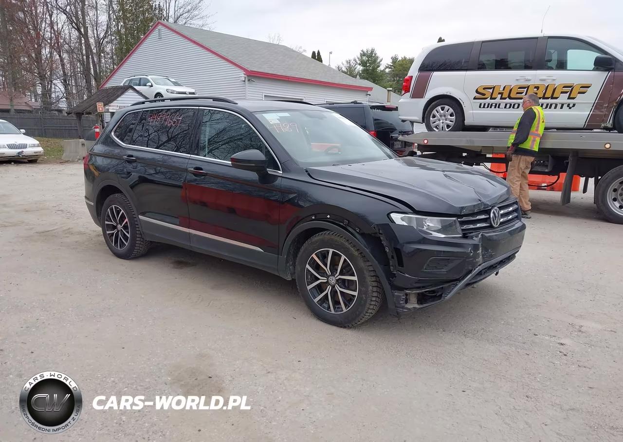 2021 Volkswagen Tiguan 2.0T Se-2.0T Se R-Line Black-2.0T Sel