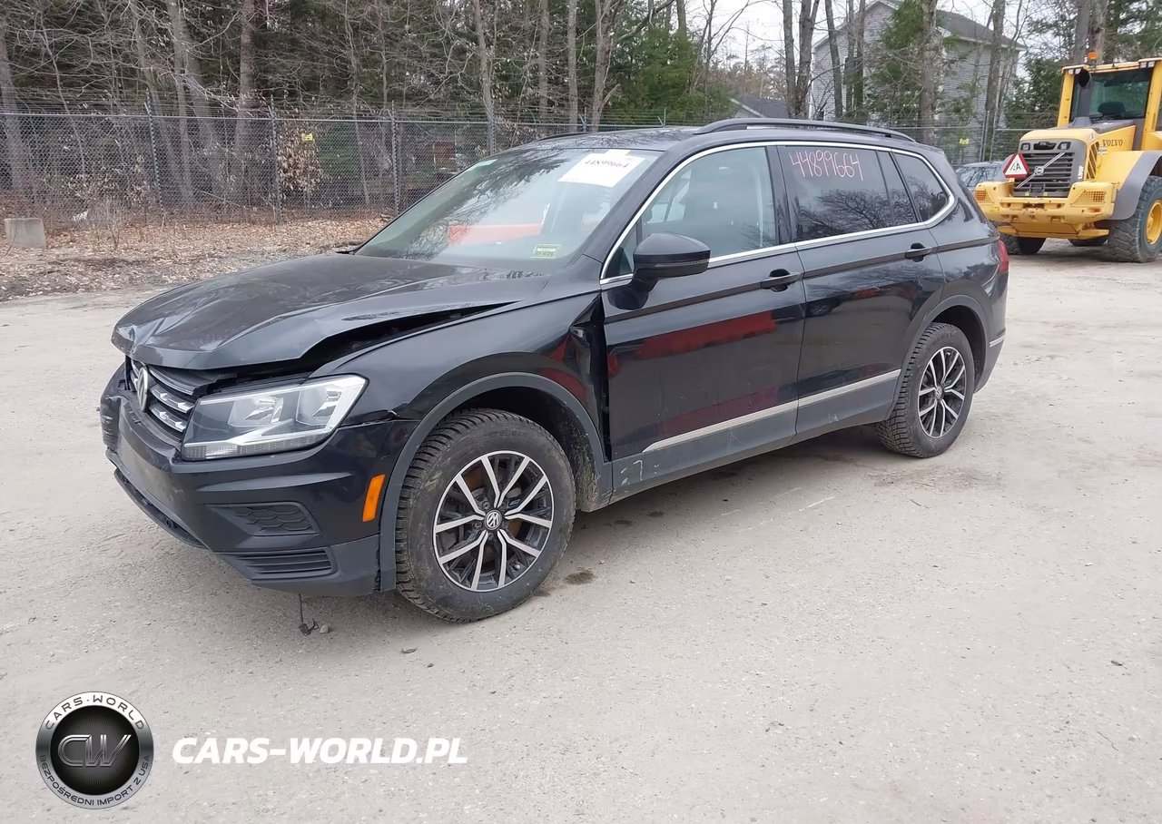 2021 Volkswagen Tiguan 2.0T Se-2.0T Se R-Line Black-2.0T Sel VIN:3VV3B7AX5MM128184 - 2