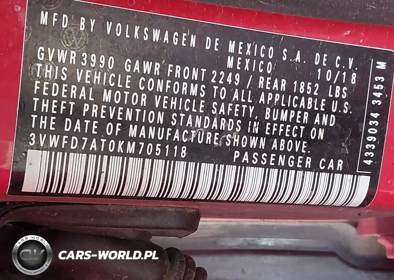 2019 Volkswagen Beetle 2.0T Final Edition Se-2.0T Final Edition Sel-2.0T S VIN:3VWFD7AT0KM705118 - 9