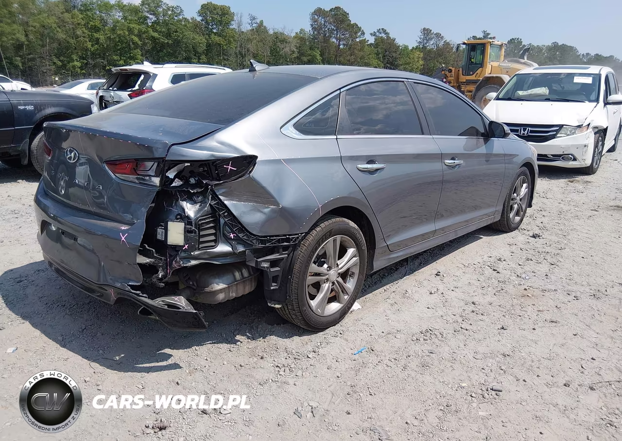 2019 Hyundai Sonata Sel VIN:5NPE34AF5KH779781 - 4