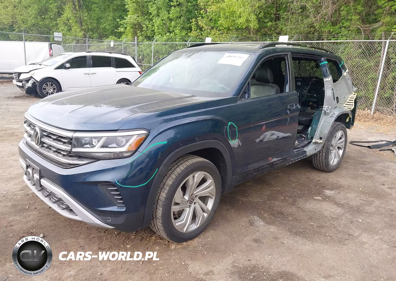 2021 Volkswagen Atlas 3.6L V6 Se W-Technology VIN:1V2WR2CA7MC578602 - 2