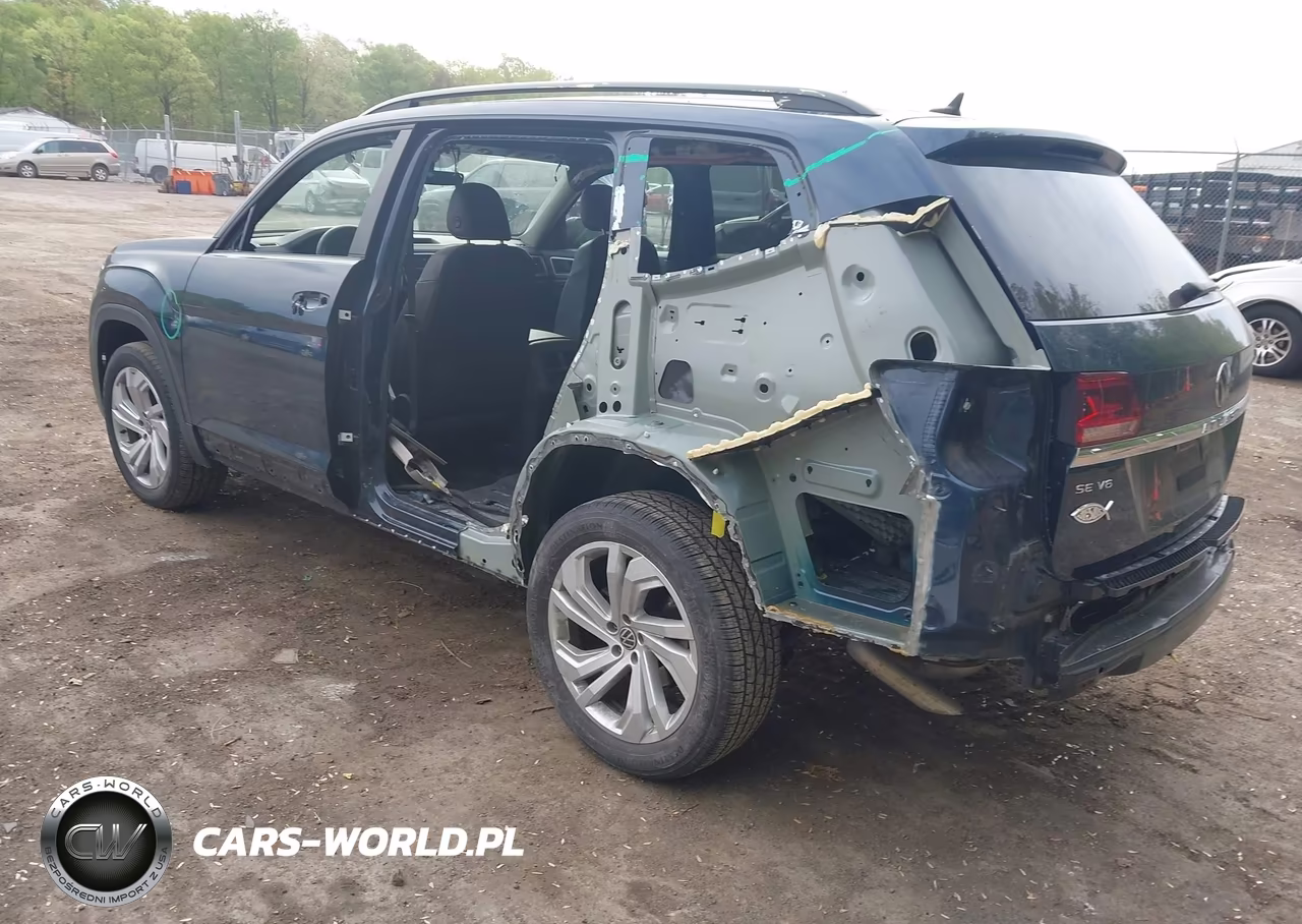 2021 Volkswagen Atlas 3.6L V6 Se W-Technology VIN:1V2WR2CA7MC578602 - 3