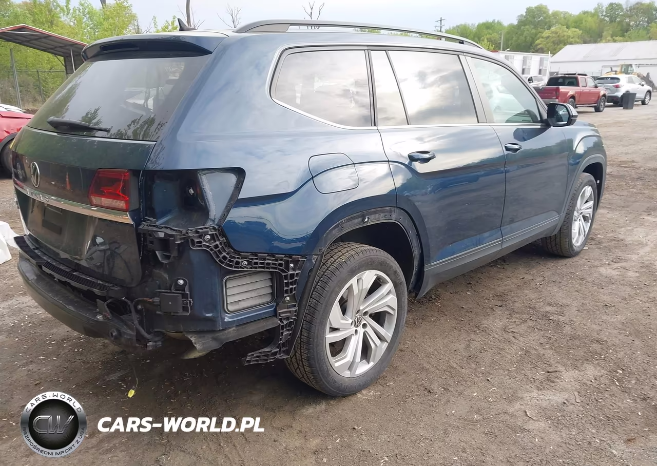 2021 Volkswagen Atlas 3.6L V6 Se W-Technology VIN:1V2WR2CA7MC578602 - 4
