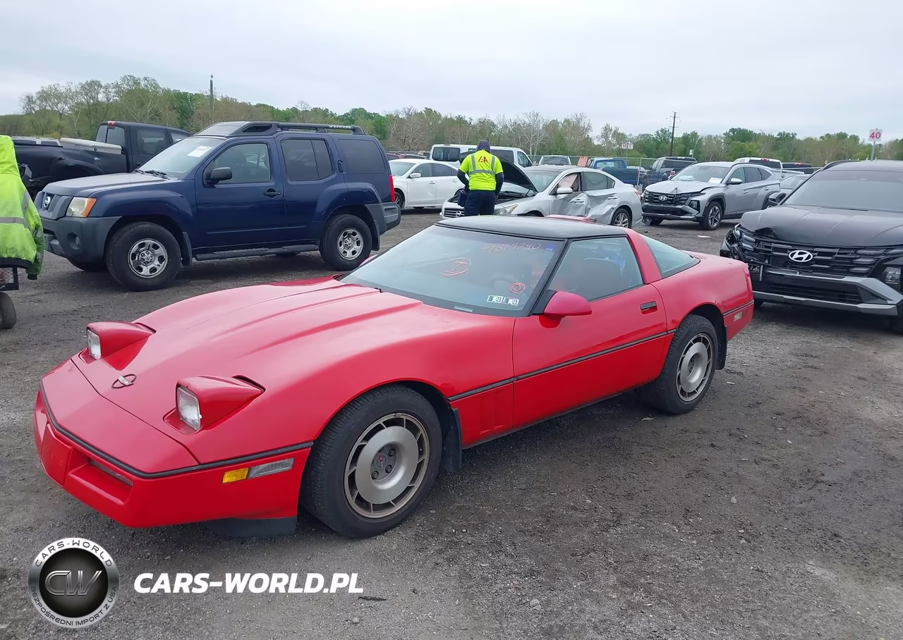 1987 Chevrolet Corvette VIN:1G1YY2181H5112910 - 2