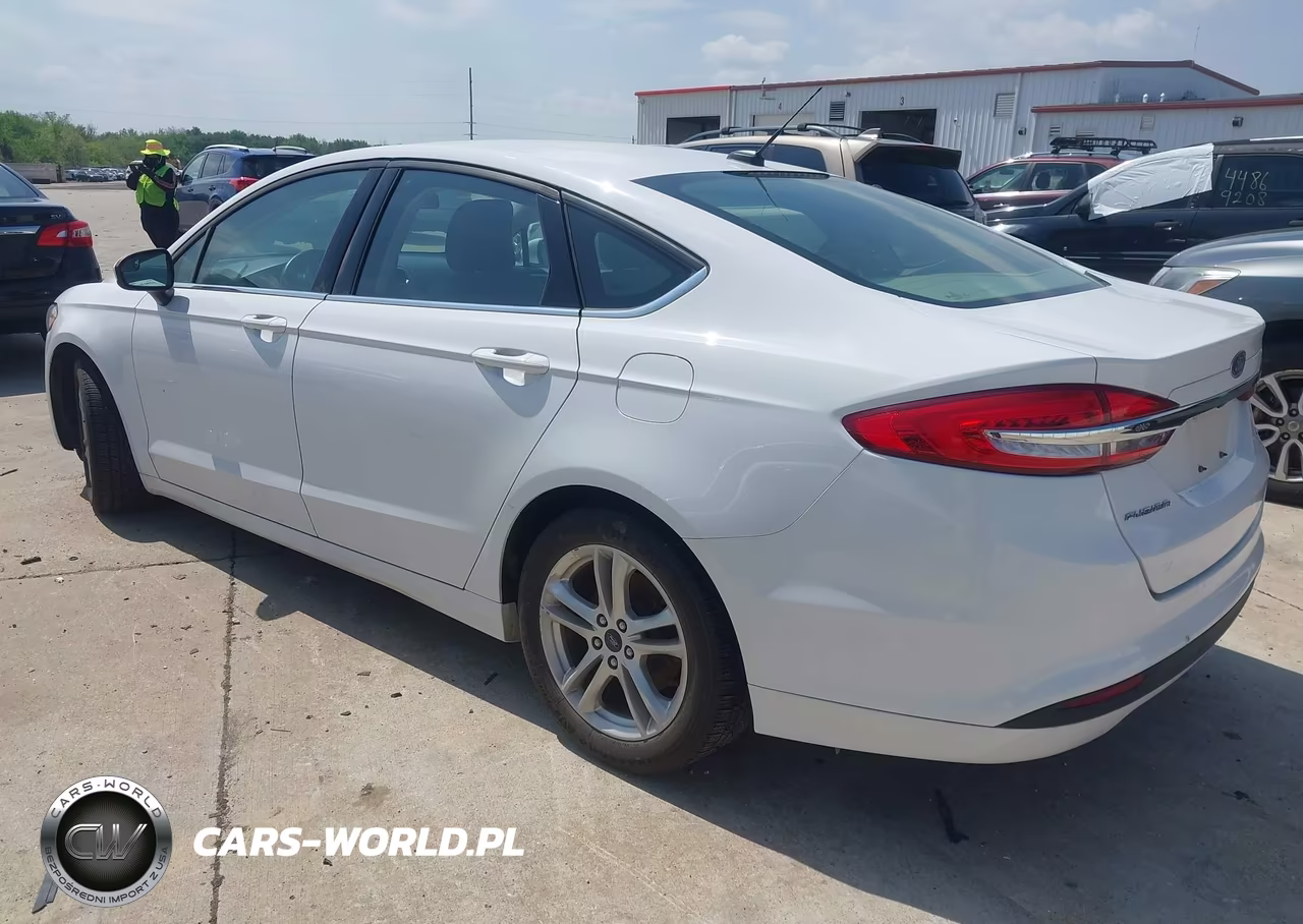 2018 Ford Fusion Se VIN:3FA6P0H74JR198192 - 3
