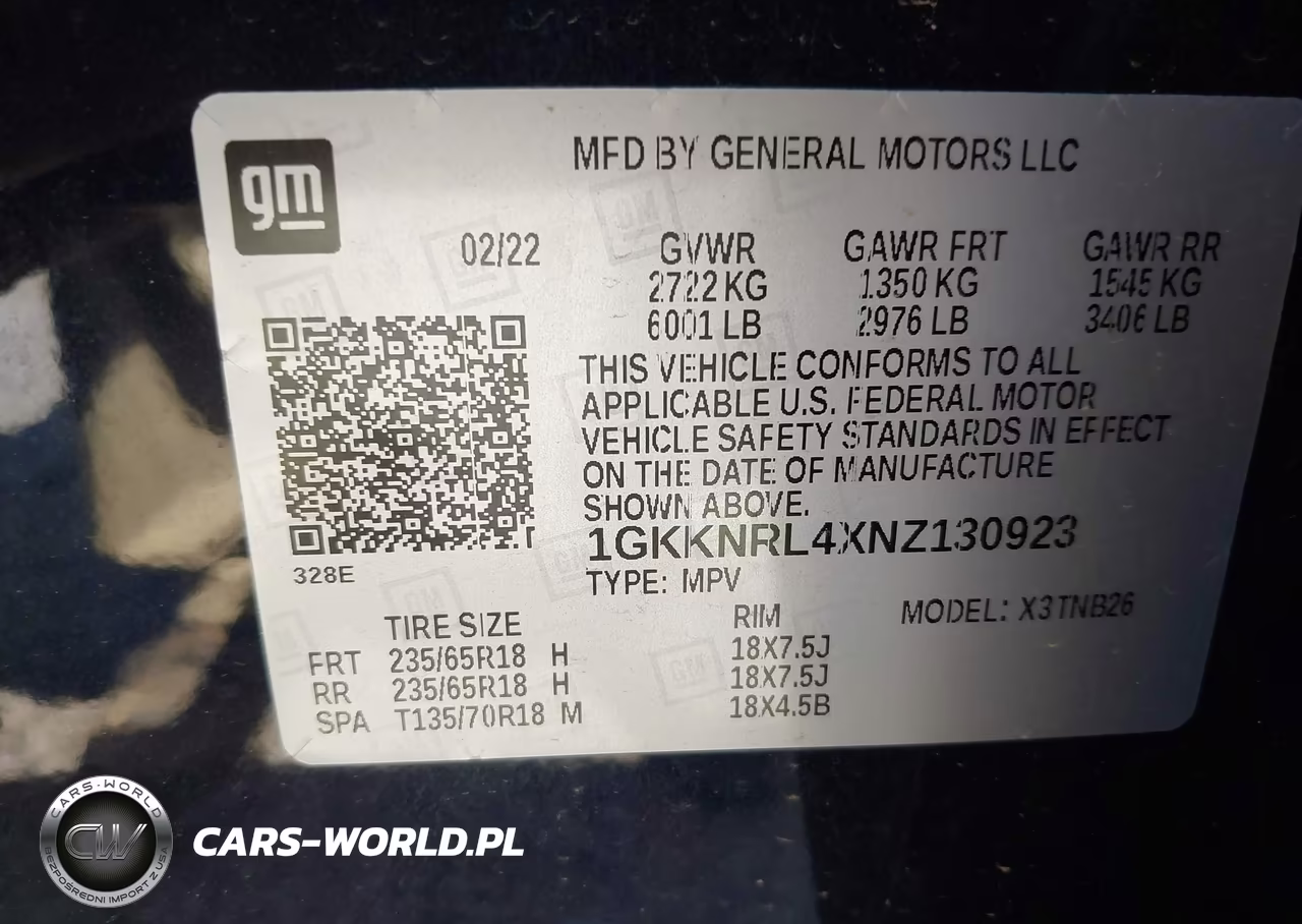2022 GMC Acadia Awd Sle VIN:1GKKNRL4XNZ130923 - 9