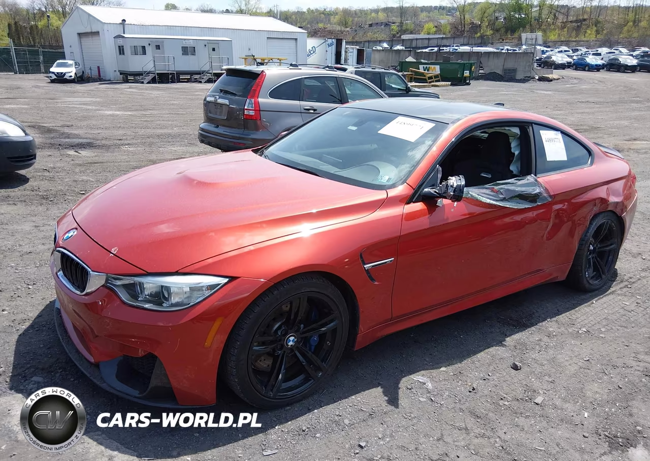 2015 BMW M4 VIN:WBS3R9C52FK330968 - 2