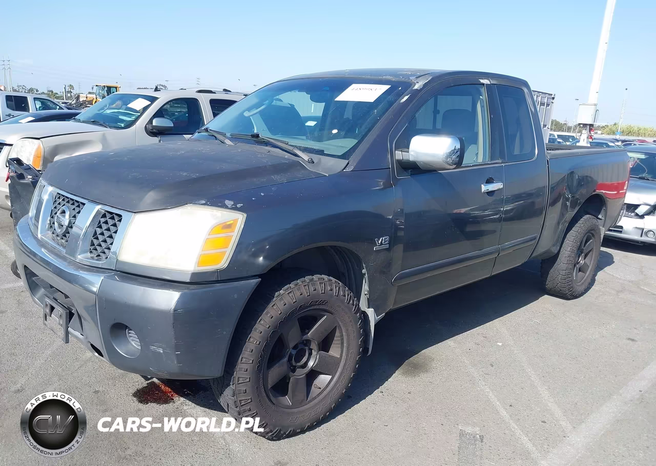 2004 Nissan Titan Se VIN:1N6AA06A94N582929 - 2