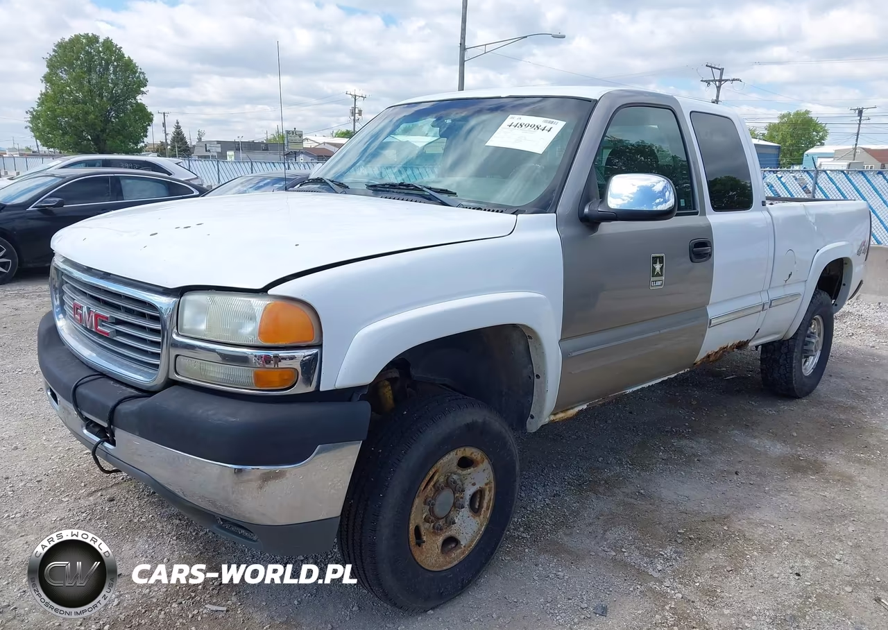 2002 GMC Sierra 2500Hd Sle VIN:1GTHK291X2E123654 - 2