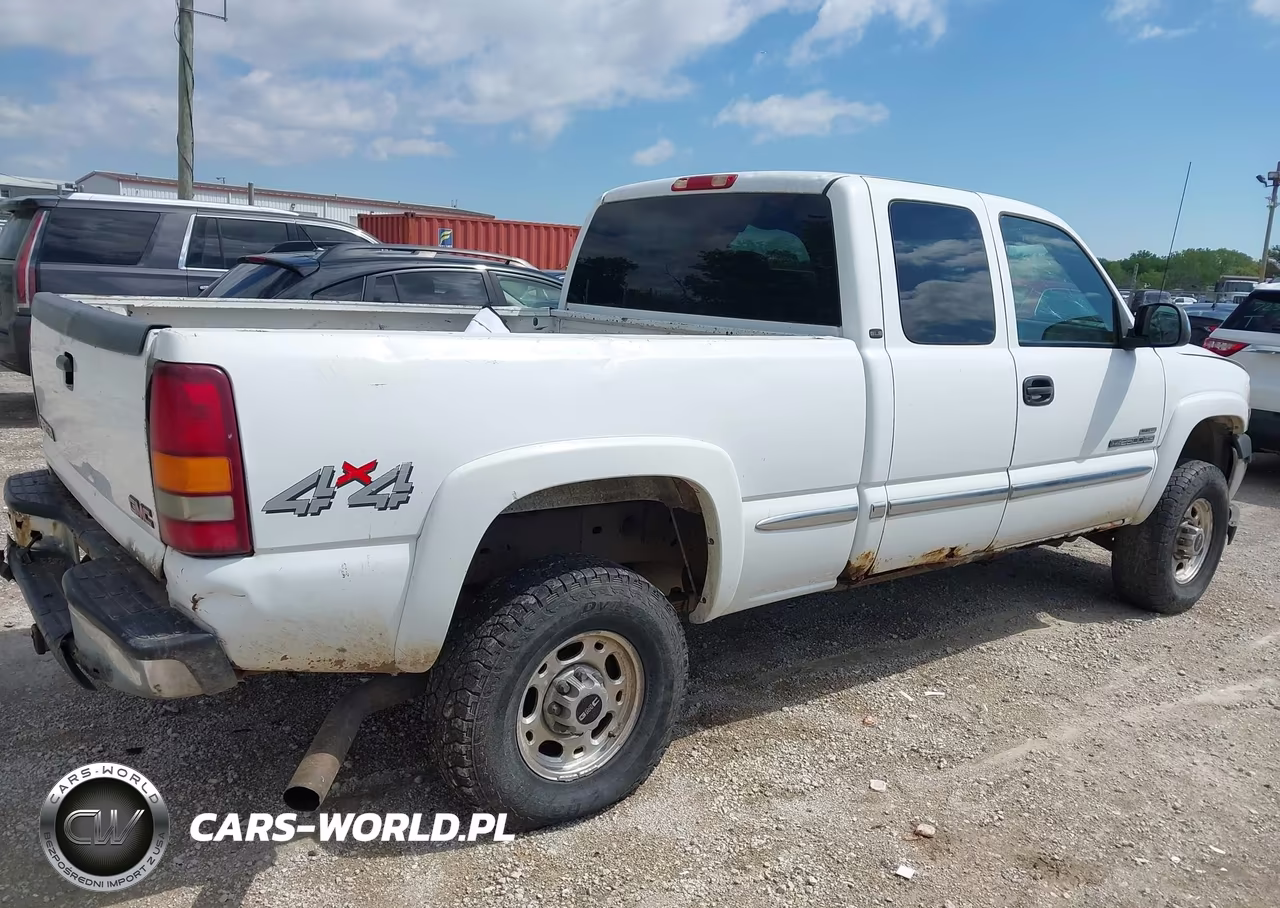 2002 GMC Sierra 2500Hd Sle VIN:1GTHK291X2E123654 - 4