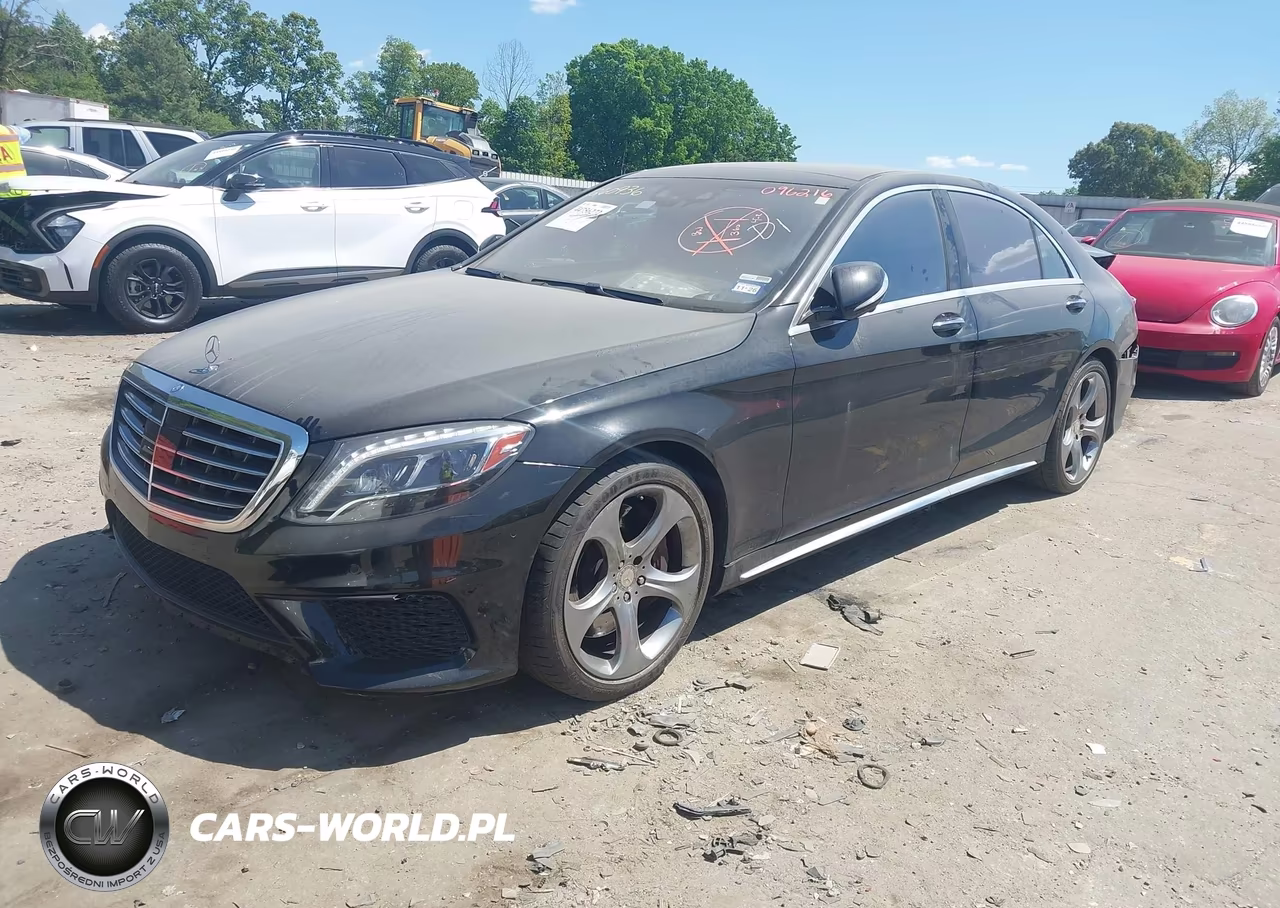 2015 Mercedes-Benz S 63 Amg 4Matic VIN:WDDUG7JB8FA096216 - 2