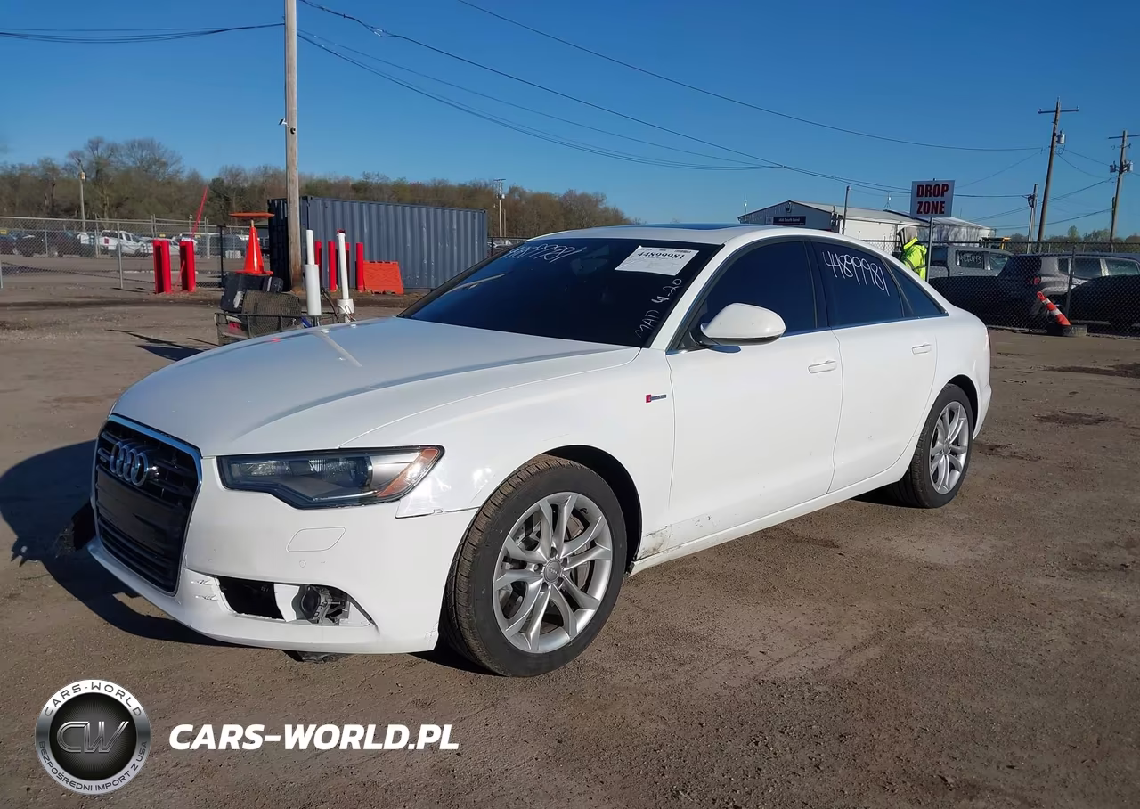 2013 AUDI A6 PREMIUM PLUS VIN:WAUGGAFC4DN014362 - 2