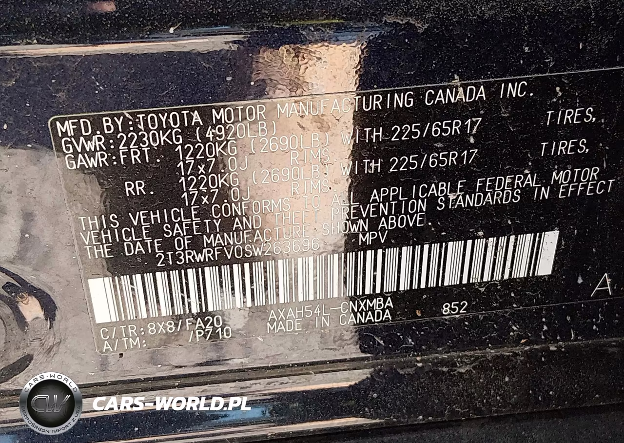 2025 Toyota Rav4 Hybrid Xle VIN:2T3RWRFV0SW263696 - 9