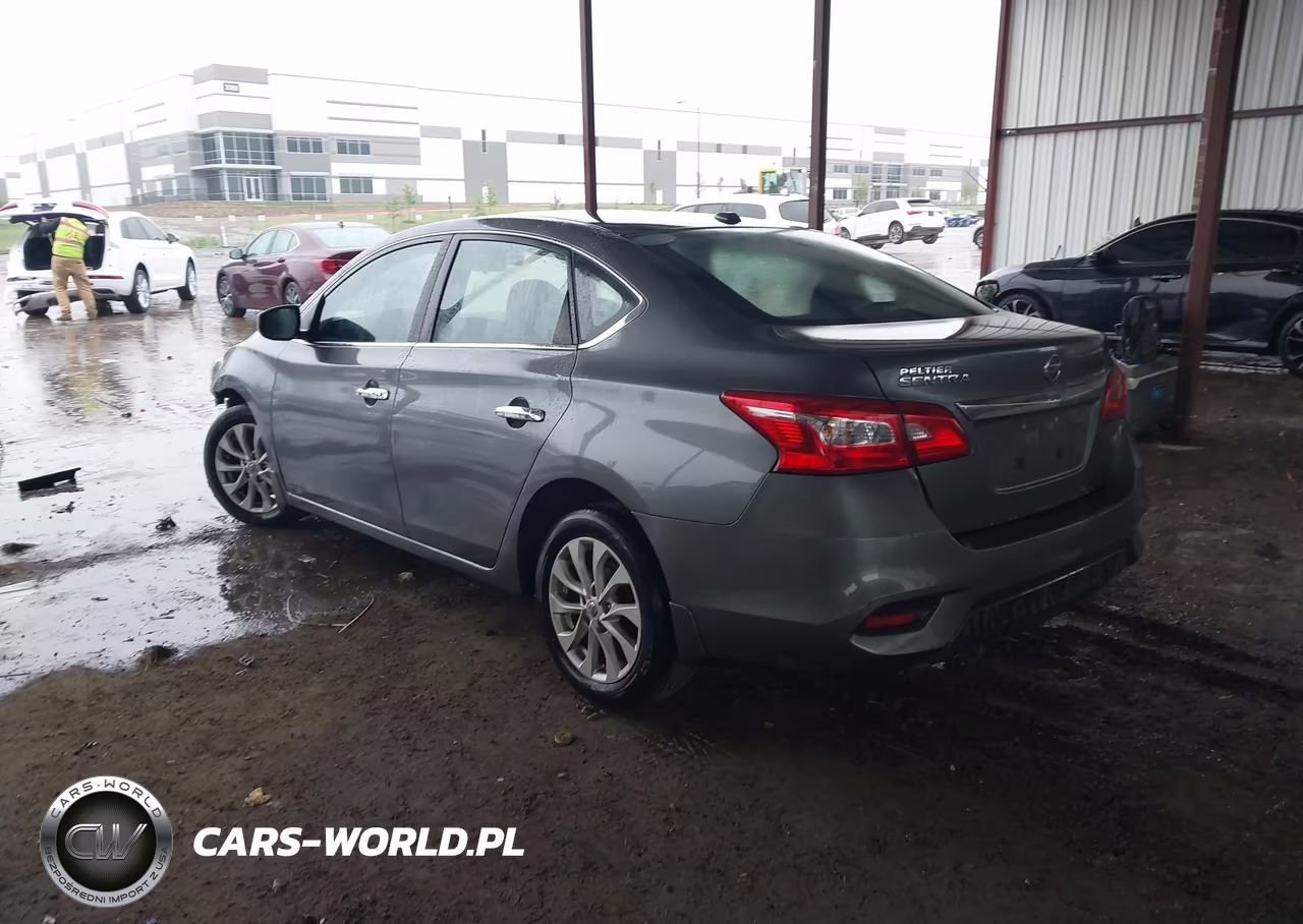 2018 Nissan Sentra Sv VIN:3N1AB7AP8JL627202 - 3