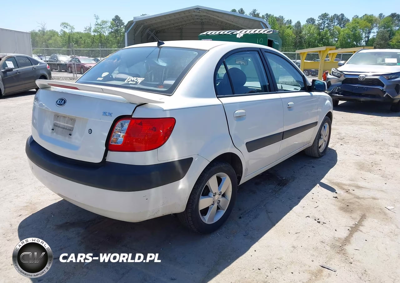 2007 Kia Rio Sx VIN:KNADE123576252623 - 4