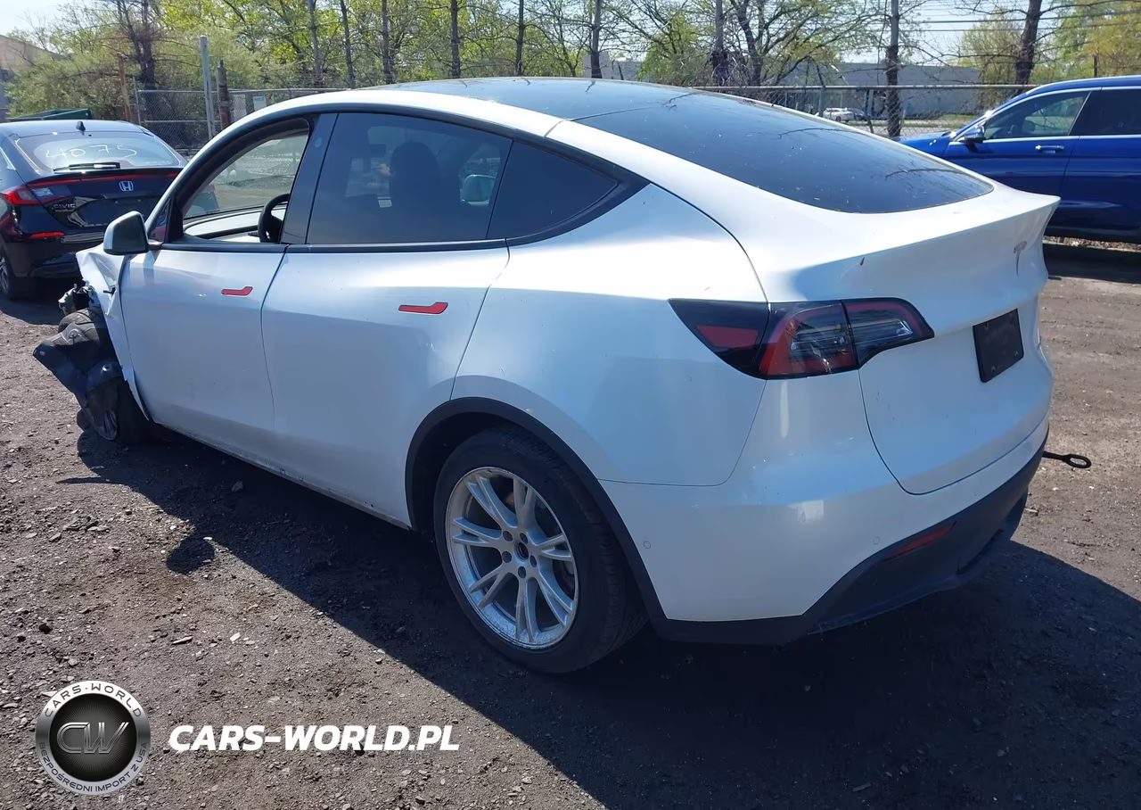 2022 Tesla Model Y Long Range Dual Motor All-Wheel Drive VIN:7SAYGDEE4NF321061 - 3
