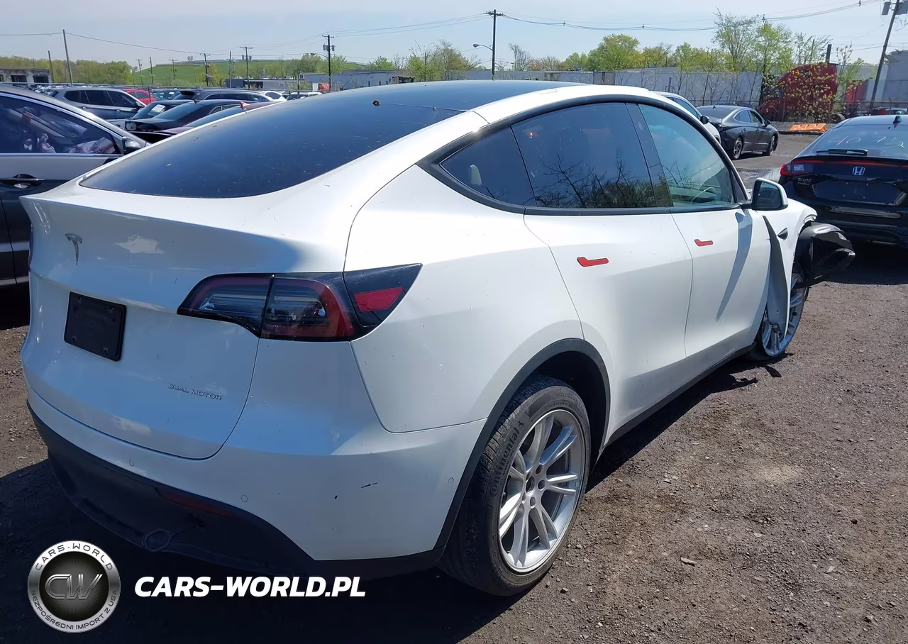 2022 Tesla Model Y Long Range Dual Motor All-Wheel Drive VIN:7SAYGDEE4NF321061 - 4