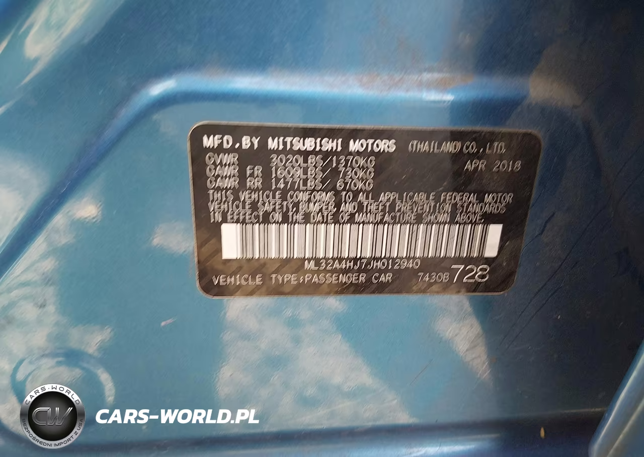 2018 Mitsubishi Mirage Se VIN:ML32A4HJ7JH012940 - 9