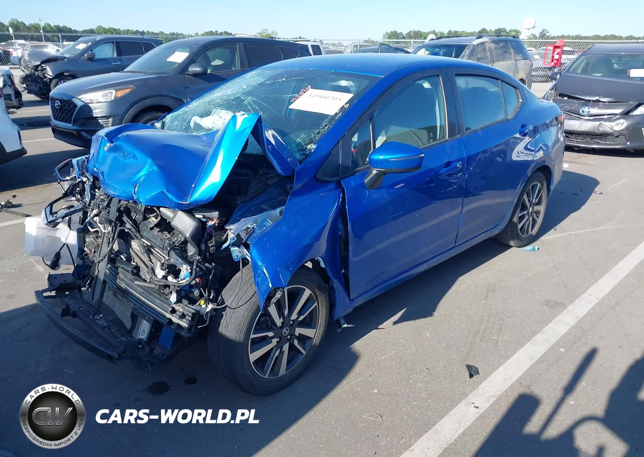 2021 Nissan Versa Sv Xtronic Cvt VIN:3N1CN8EVXML892173 - 2
