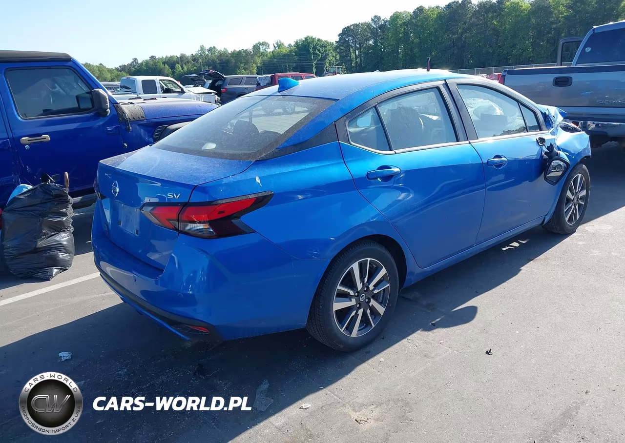 2021 Nissan Versa Sv Xtronic Cvt VIN:3N1CN8EVXML892173 - 4
