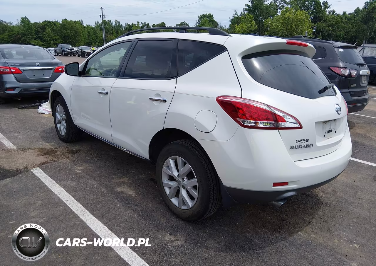 2013 Nissan Murano Sl VIN:JN8AZ1MU1DW209316 - 3