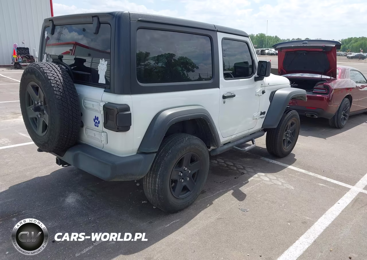 2021 Jeep Wrangler Sport S 4X4 VIN:1C4HJXAG3MW767011 - 4