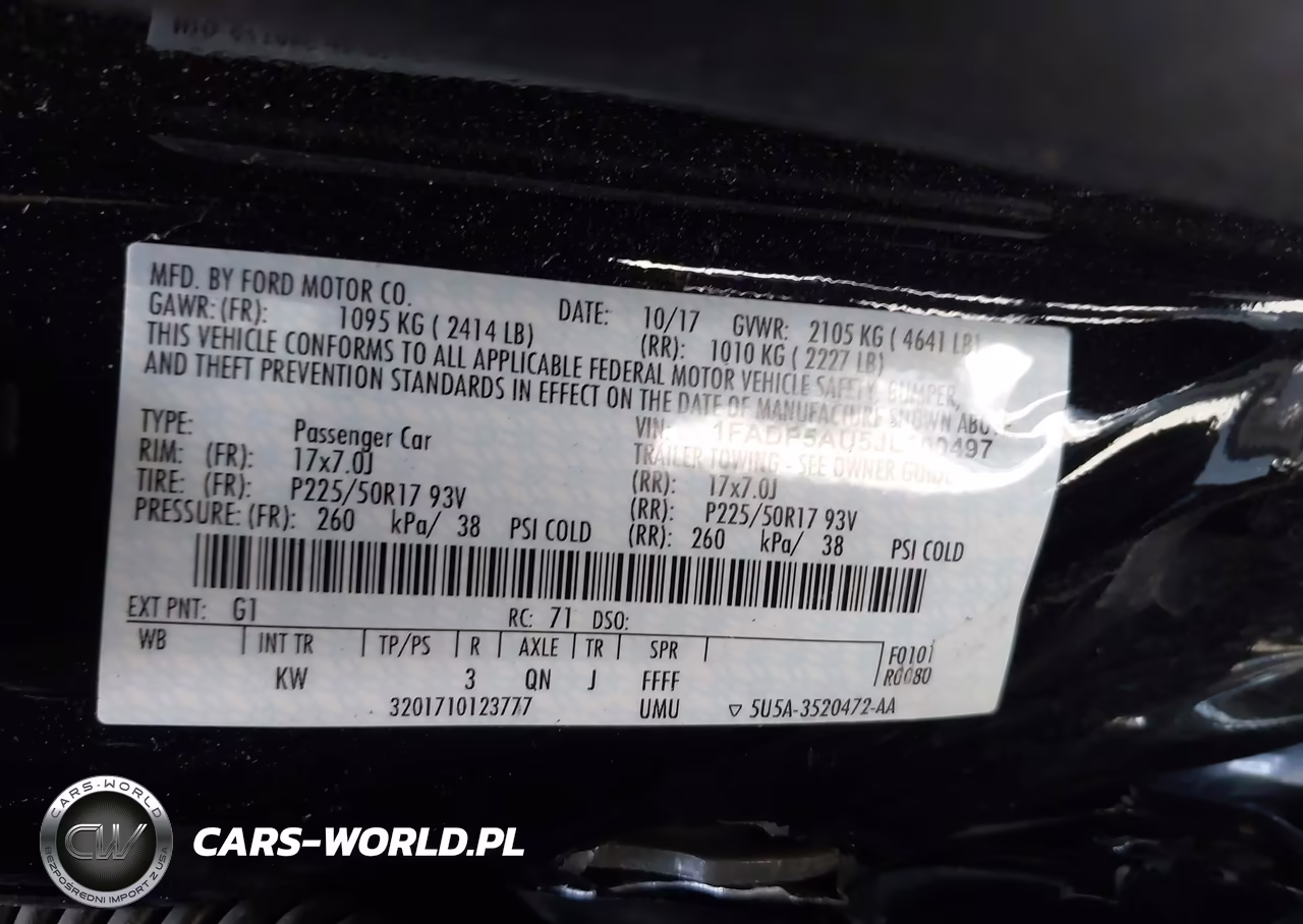 2018 Ford C-Max Hybrid Se VIN:1FADP5AU5JL100497 - 9