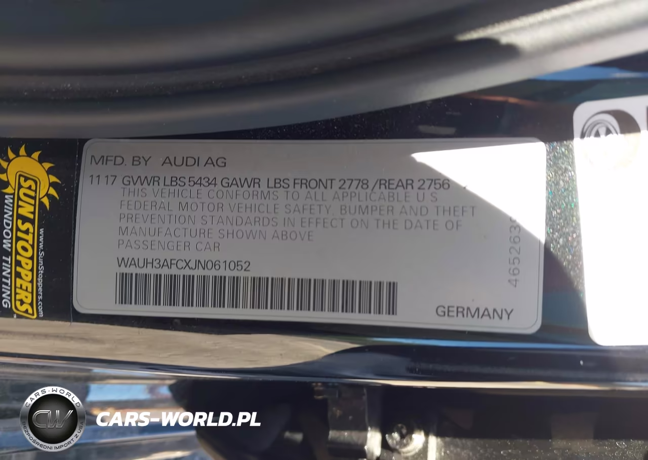 2018 Audi A6 3.0T Premium VIN:WAUH3AFCXJN061052 - 9